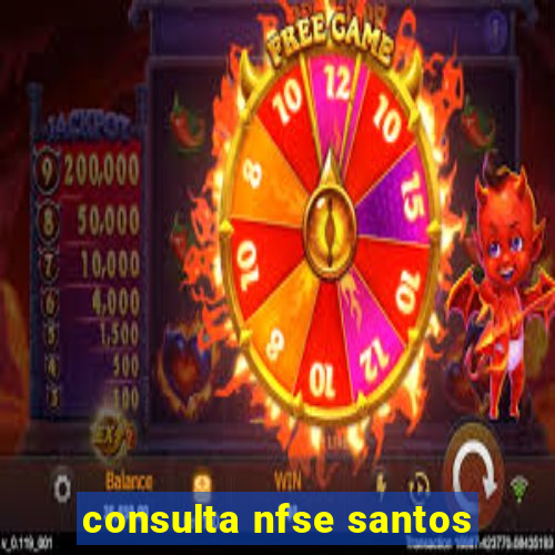 consulta nfse santos